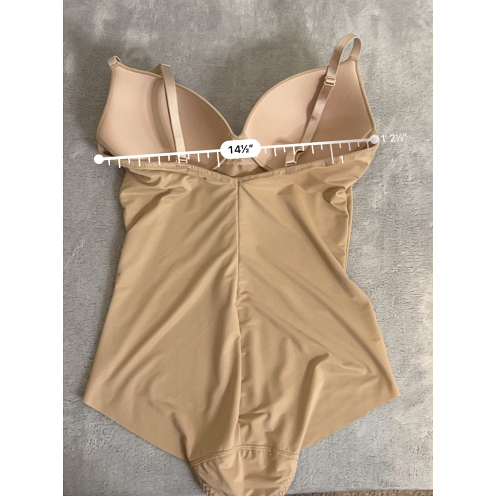Women's Assets by Spanx Nude Beige Bodysuit L - Picture 8 of 10